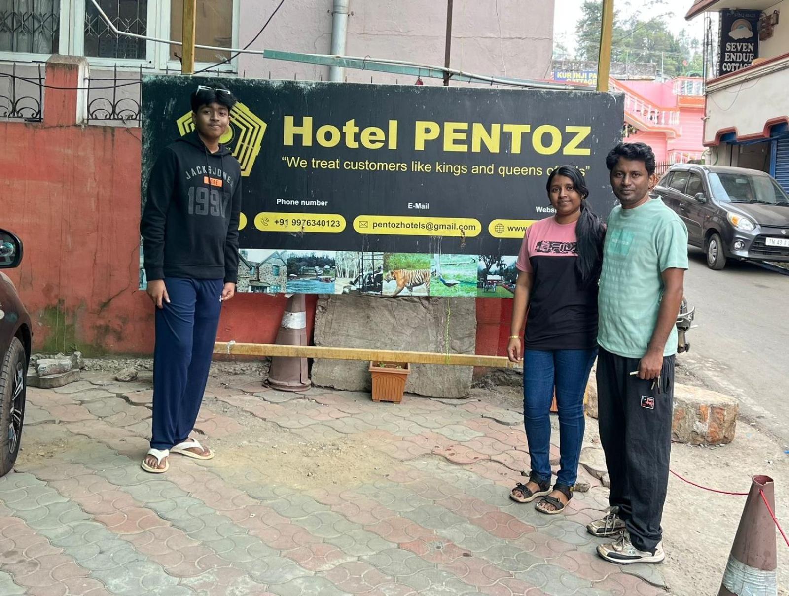 Hp Hotel - Hotel Pentoz Ooty Eksteriør billede